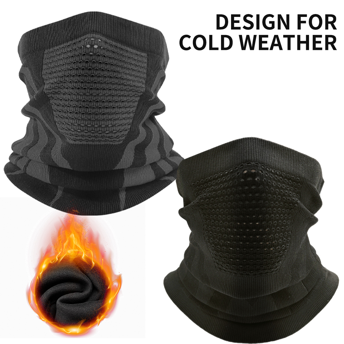 Balaclava Face Mask - Zimowy ocieplacz na szyję, kominiarka z
