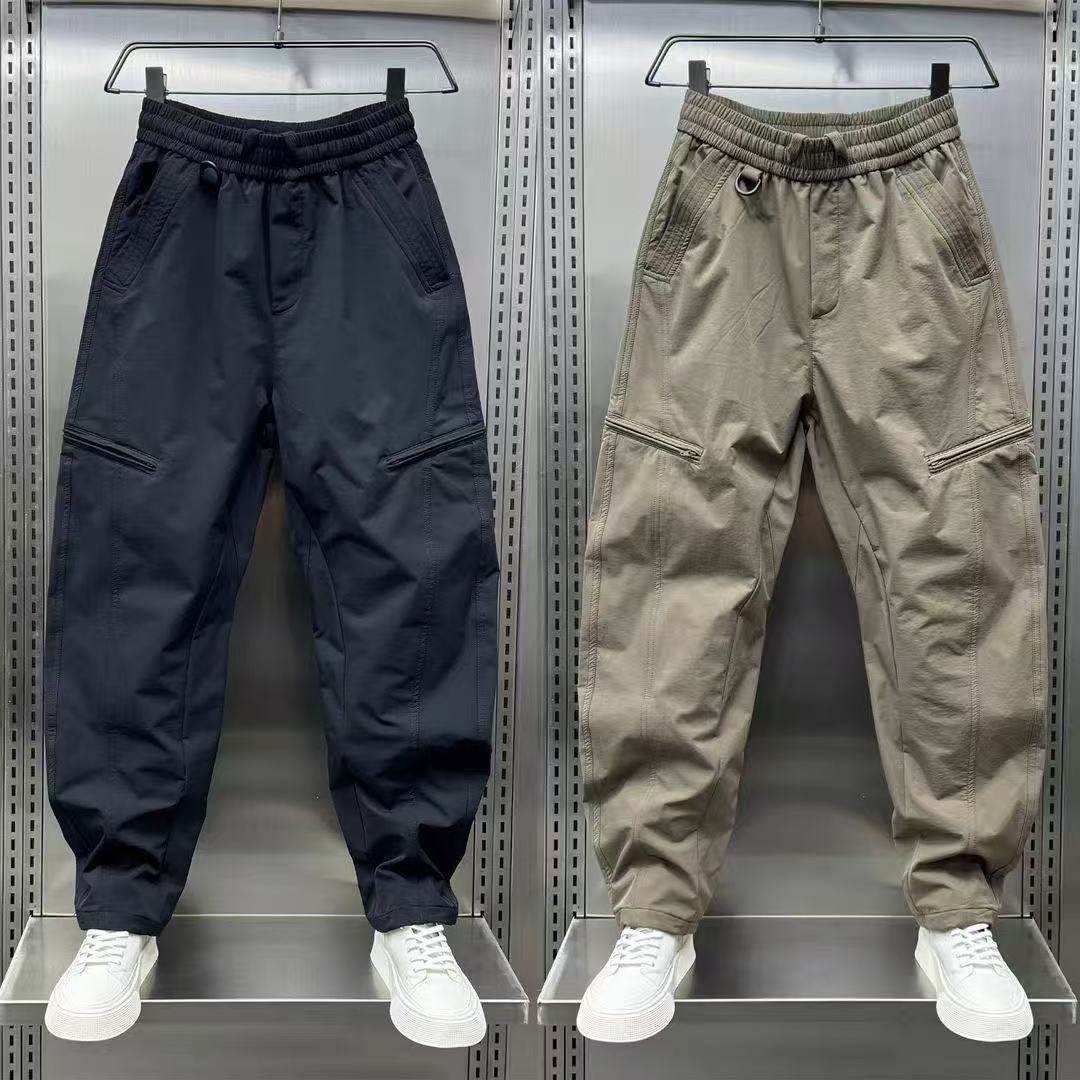 Street Fashion Korea - Nowe męskie spodnie dresowe w stylu