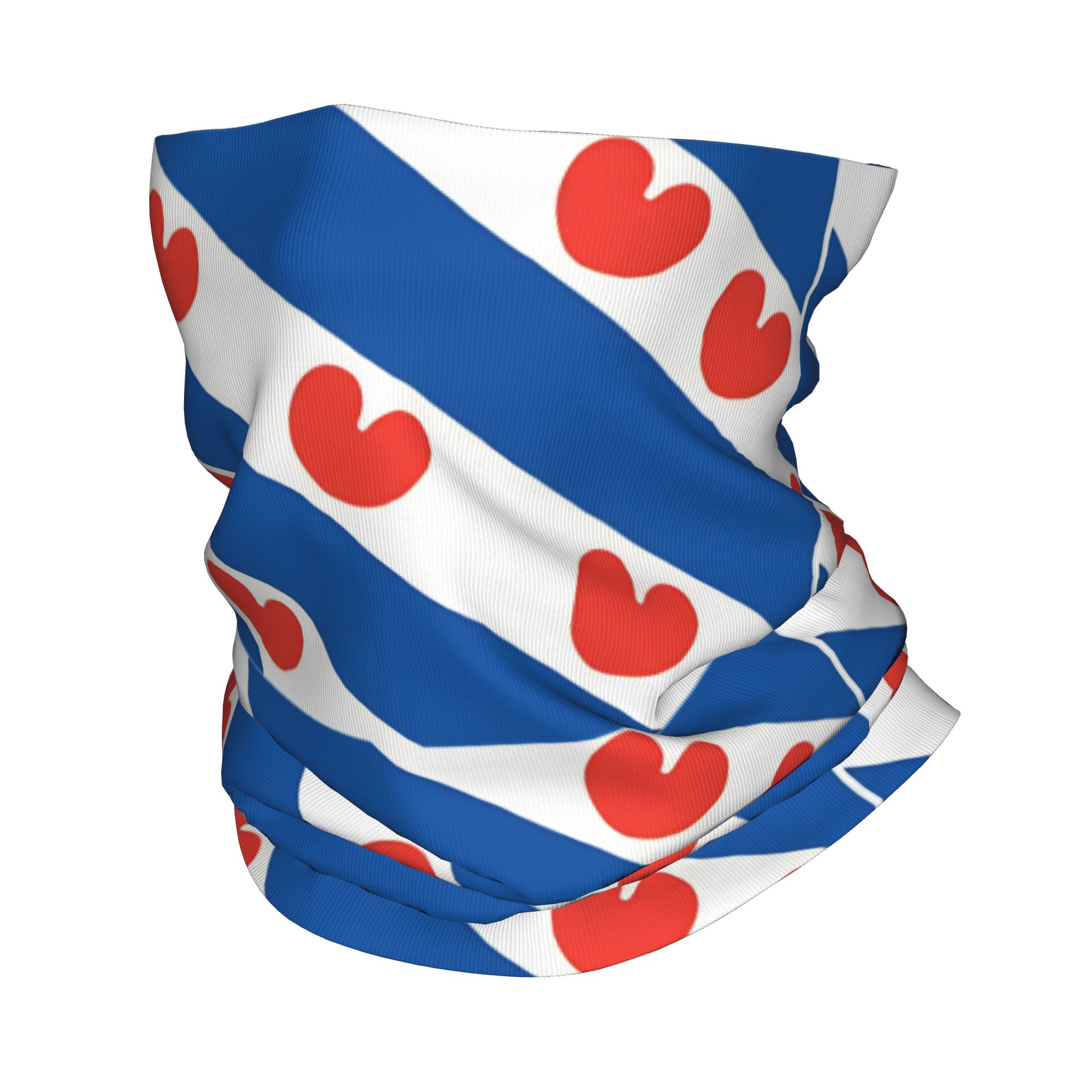 Balaclava Face Mask - Bandana z flagą Fryzlandii, maska rowerowa