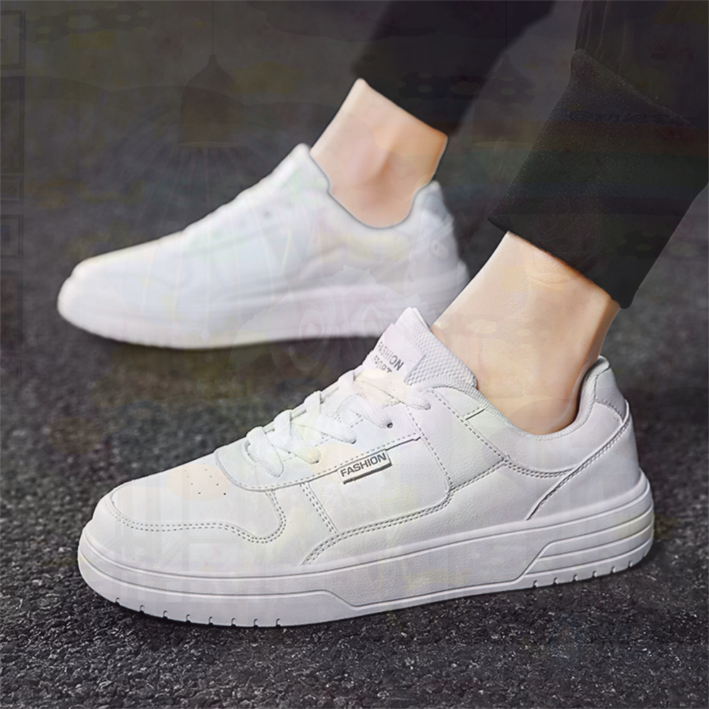 Street Fashion Vietnam - Z krawatami PU skórzane buty 41