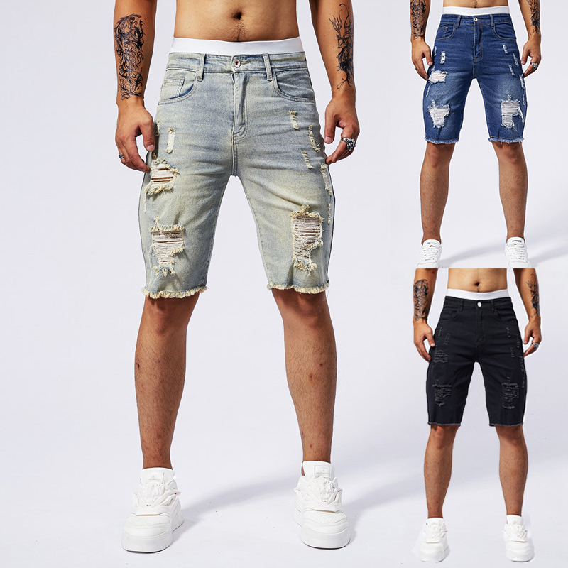 Street Fashion News - 2023 letnie nowe męskie zgrywanie spodenki