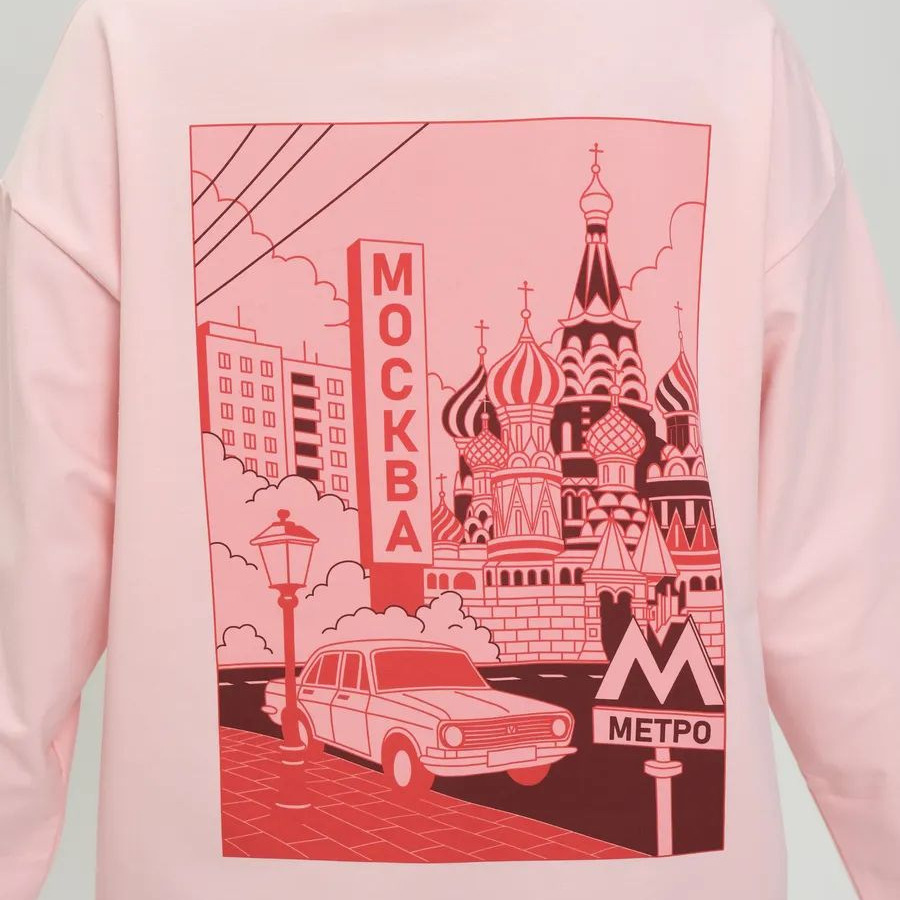 Street Fashion Moscow - Koszulka z długim rękawem z nadrukiem