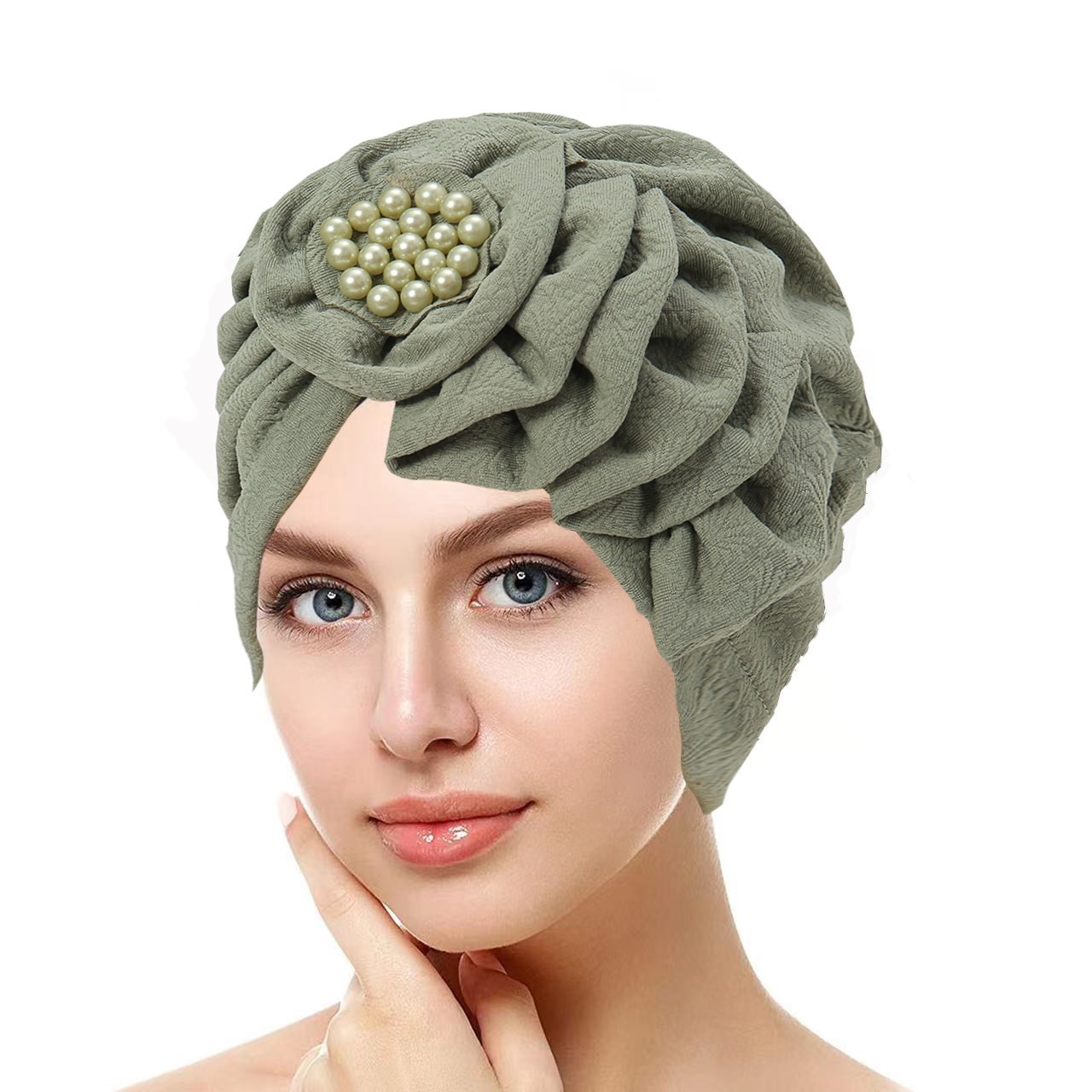 Street Fashion Hijab - Nowe cztery pory roku wielokolorowe kwiaty
