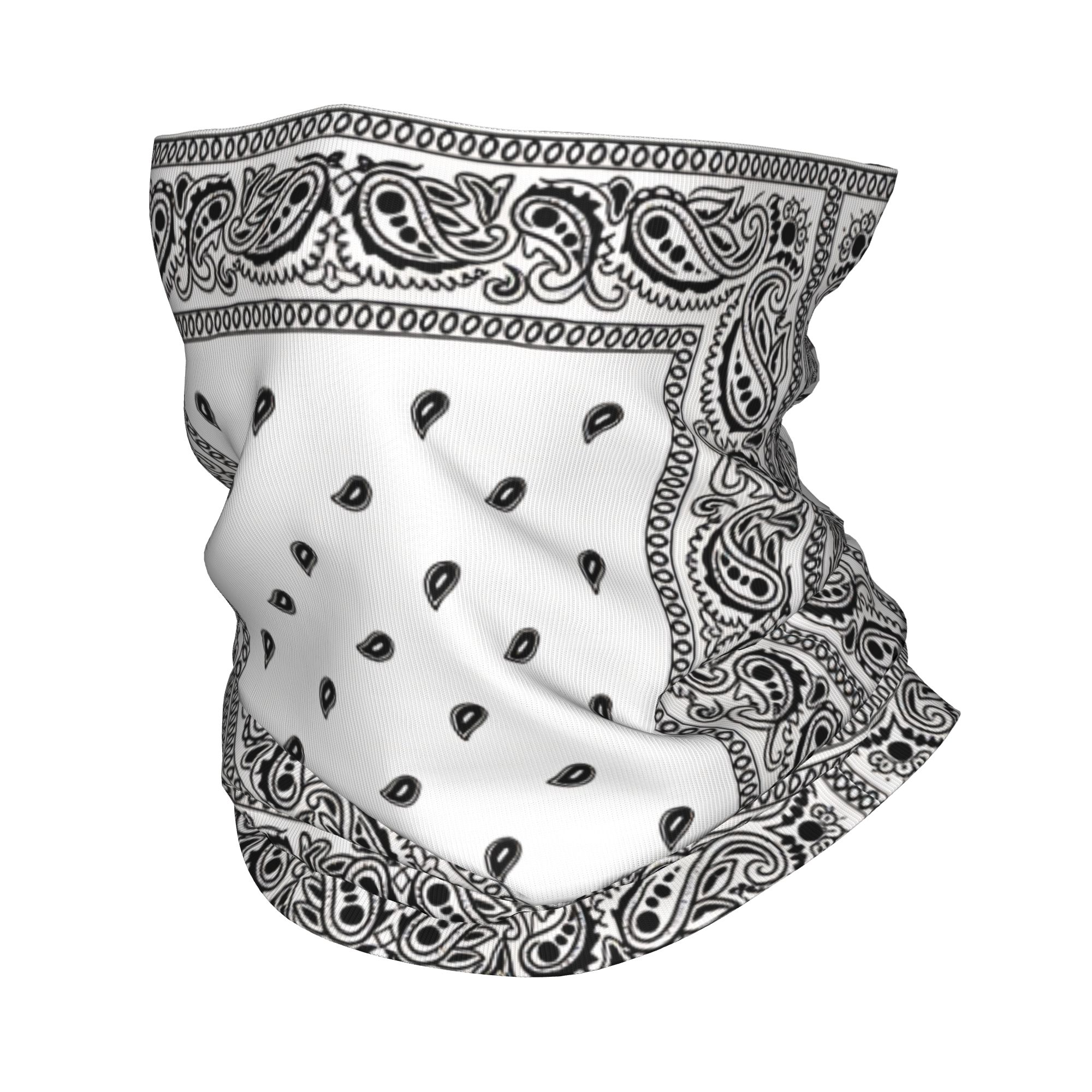Balaclava Face Mask - Kominiarka sportowa na zewnątrz Czarno-biała z