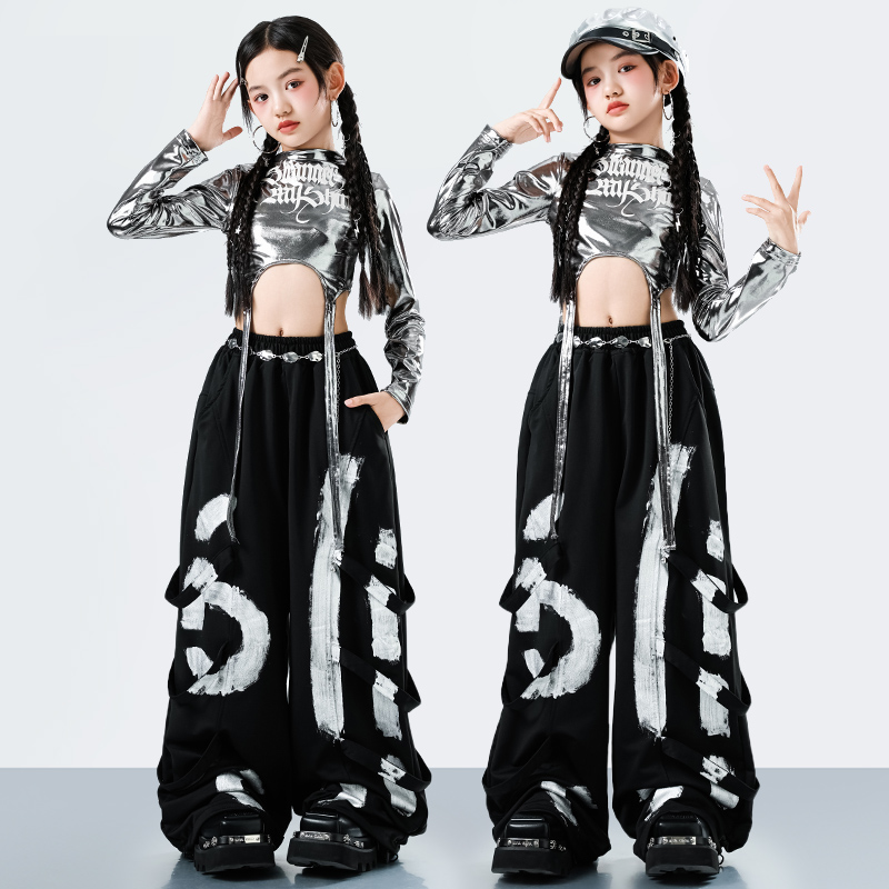 Street Fashion Dance - Koreański styl Y2K, streetwear, hip-hop, strój