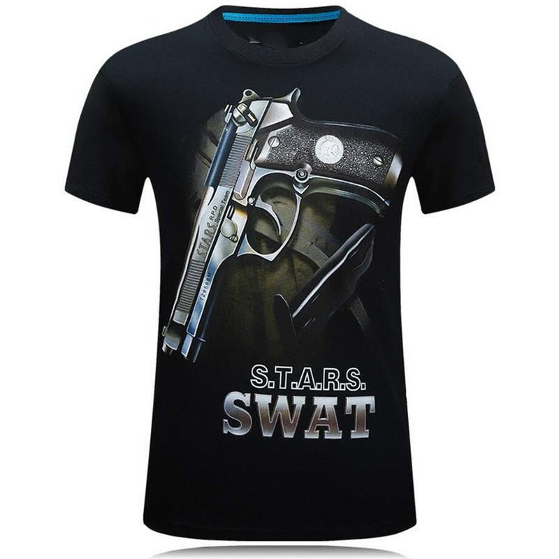 Street Fashion For Short Guys - Tough Guy Style 3D Print T-shirt