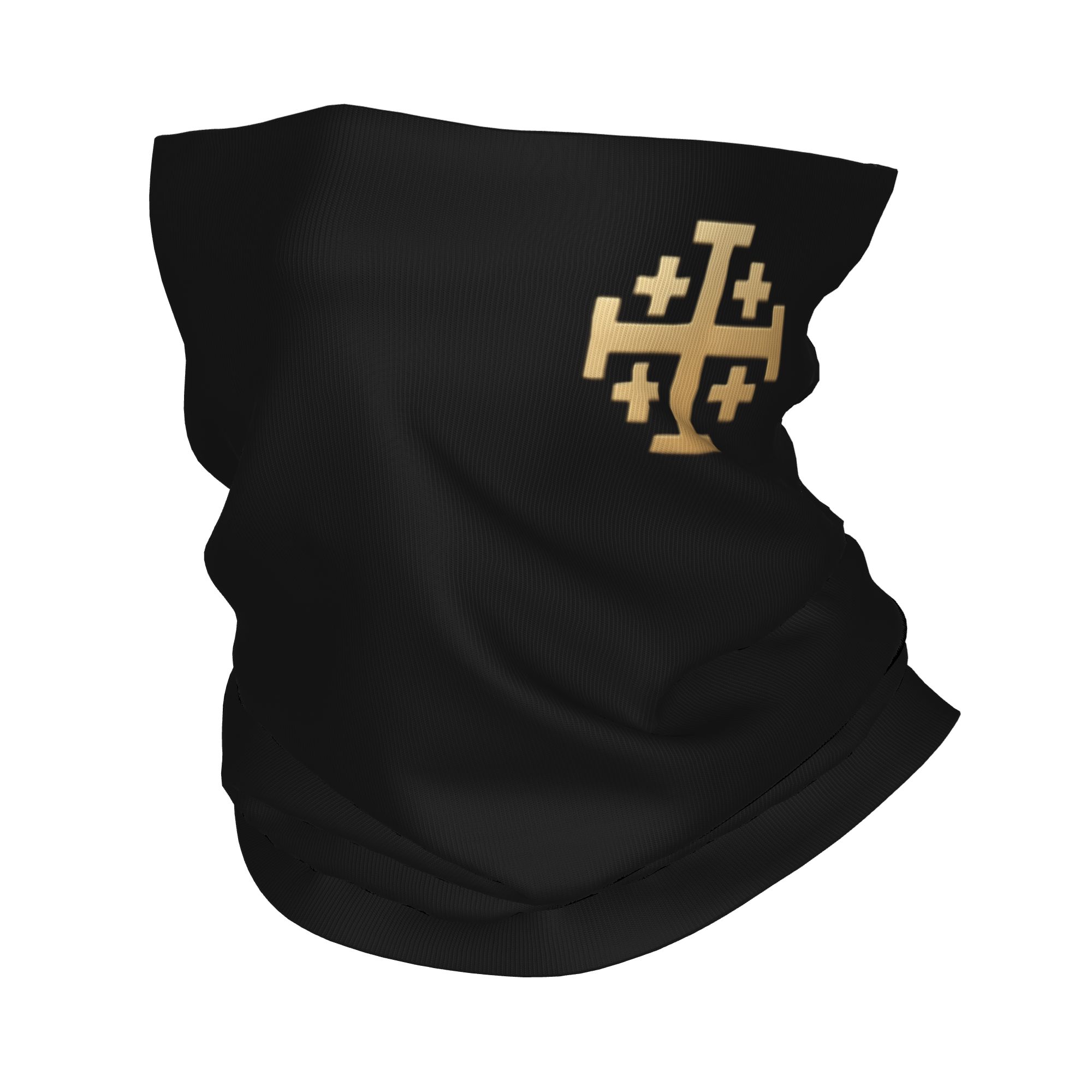 Balaclava Face Mask - Krzyż Jerozolimski Rycerski Chrześcijański Bandana Ochraniacz