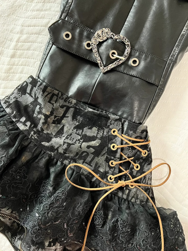 Punk Gothic Vintage Damski Zes – Street Fashion News recenzja i cena