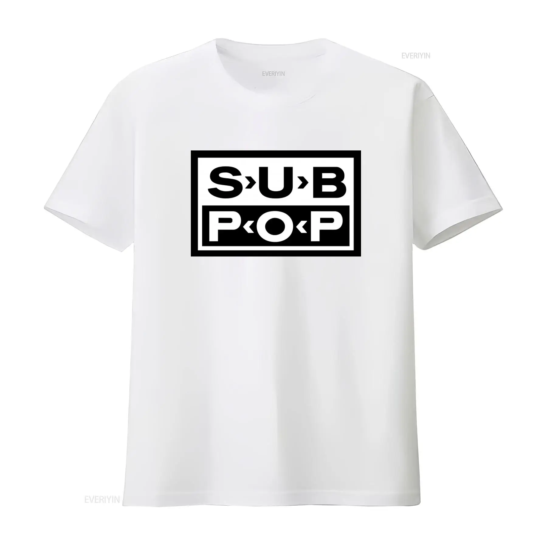 Koszulka Sub Pop Logo, czarna  – Street Fashion Dance recenzja i cena