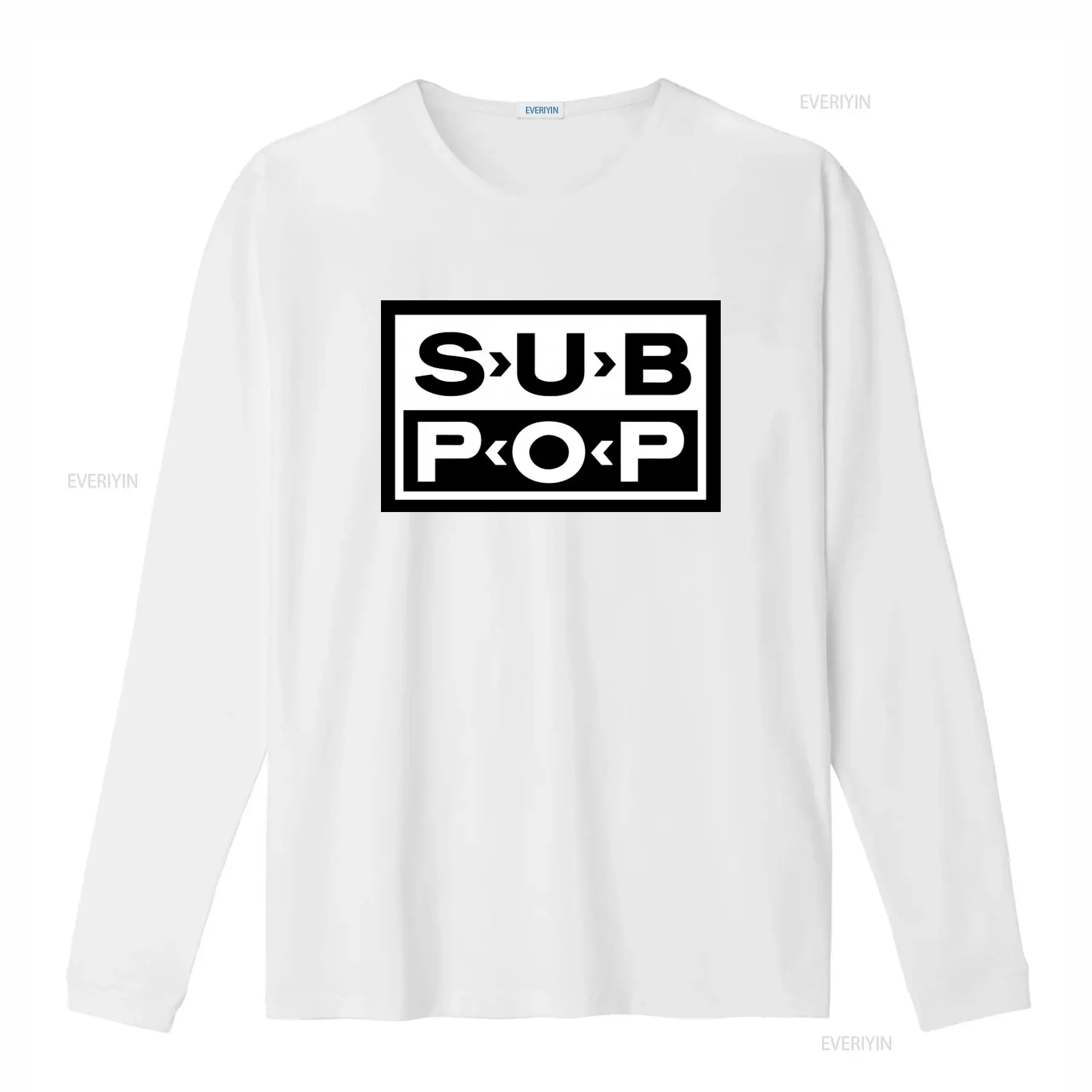 Koszulka Sub Pop Logo, czarna  – Street Fashion Dance recenzja i cena