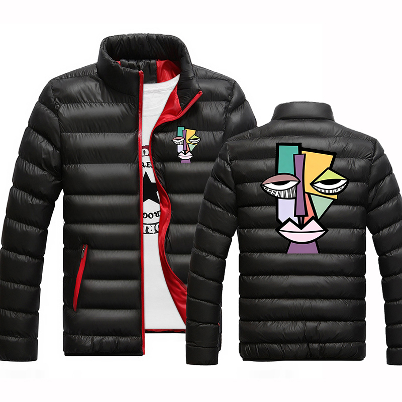Męska kurtka w stylu Picasso z – Street Fashion Brand Logo recenzja i cena