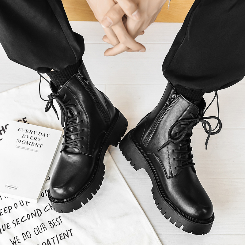 2025 Trend Mężczyźni Buty Tram – Street Fashion Punk recenzja i cena