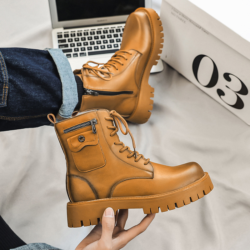 2025 Trend Mężczyźni Buty Tram – Street Fashion Punk recenzja i cena