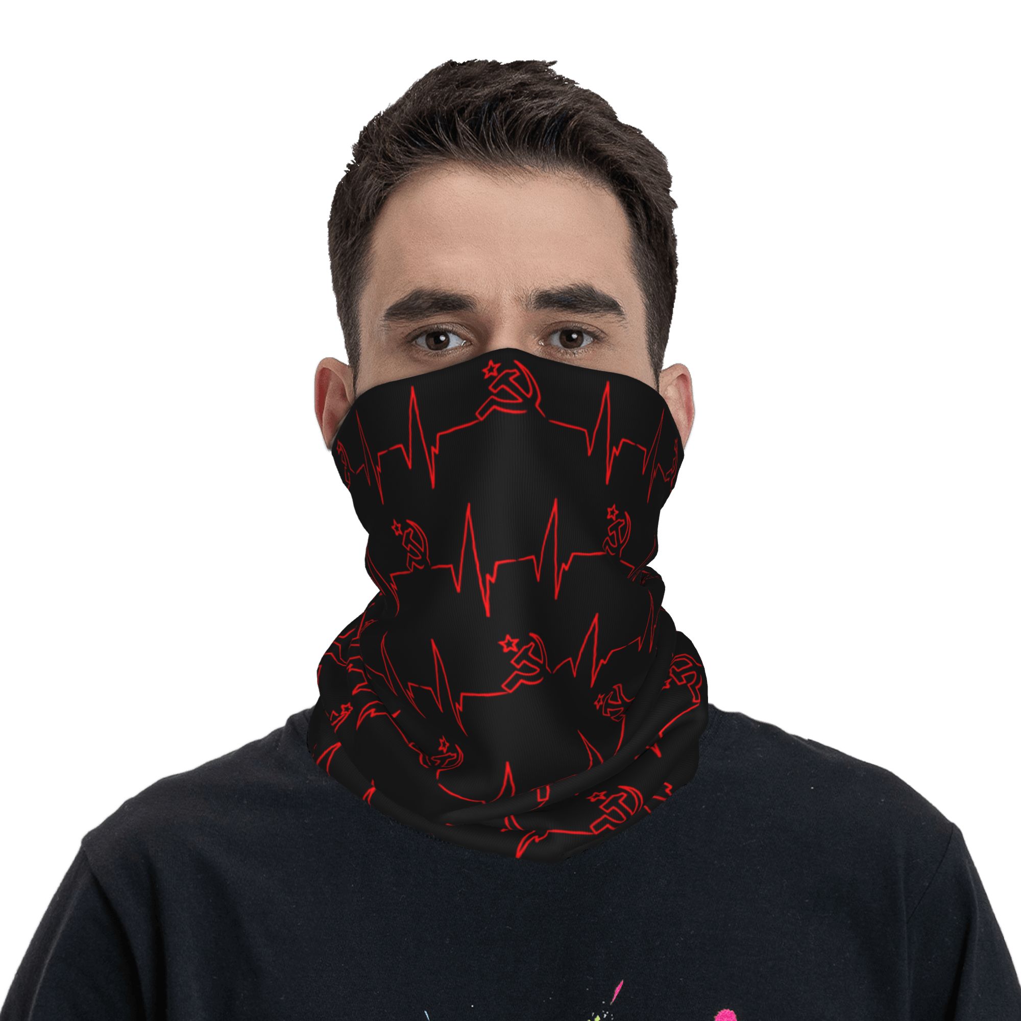 Chusta na szyję z motywem serc – Balaclava Face Mask recenzja i cena