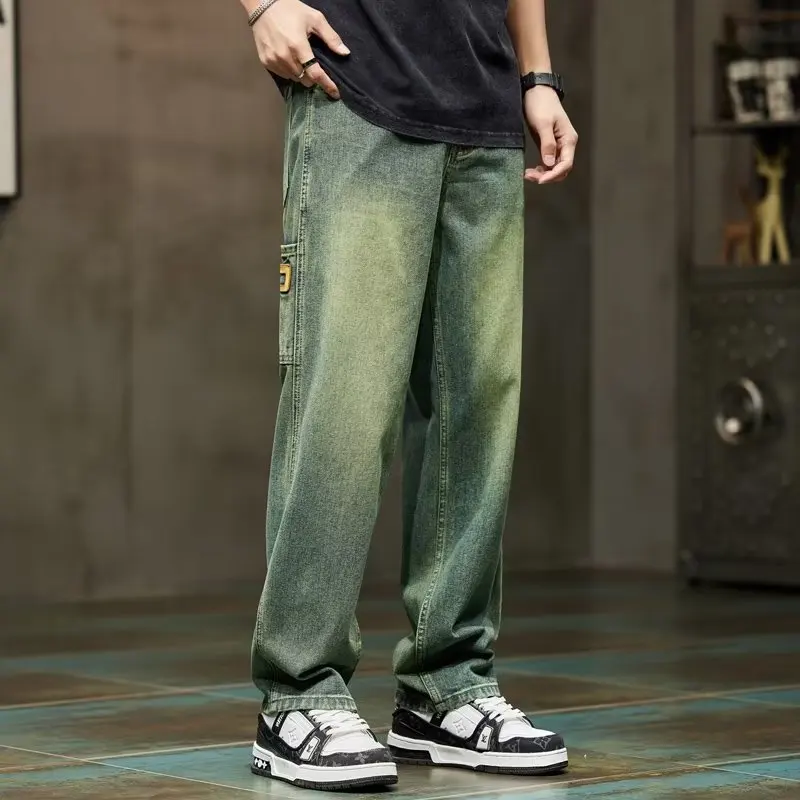 Męskie jeansy vintage w stylu  – Street Fashion Of Japan recenzja i cena