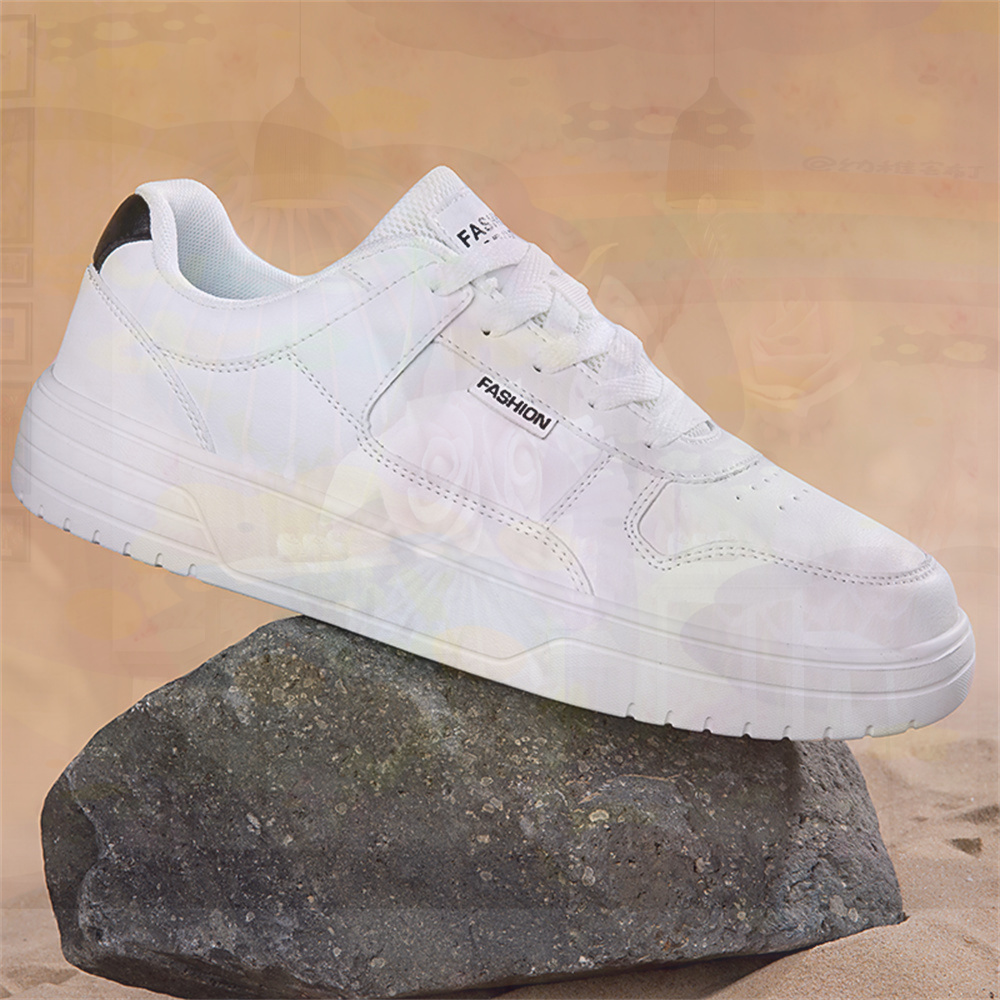 Z krawatami PU skórzane buty 4 – Street Fashion Vietnam recenzja i cena