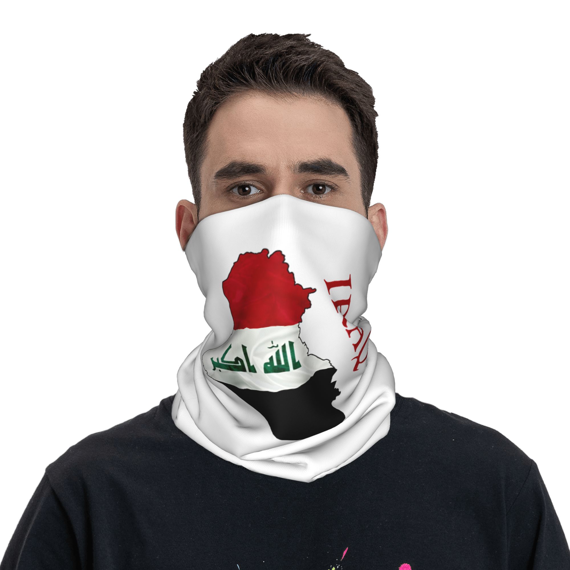 Mapa Iraku z flagą, kominiarka – Balaclava Face Mask recenzja i cena