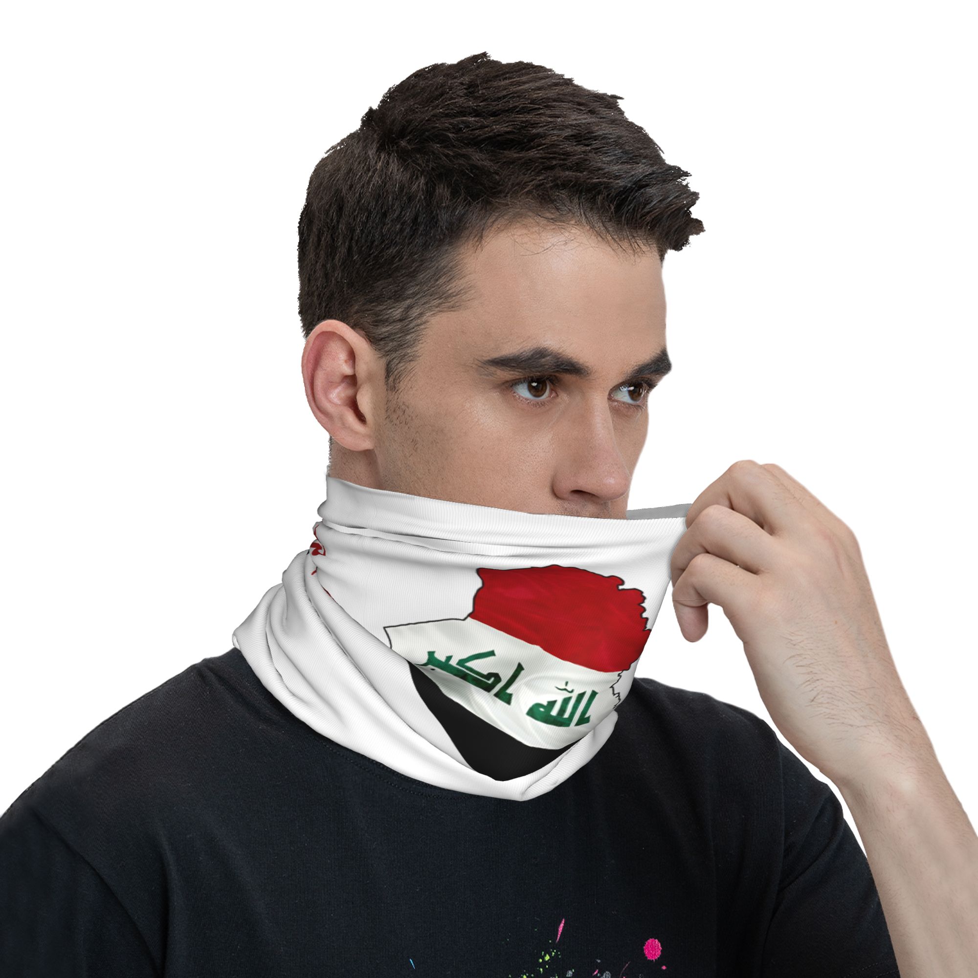 Mapa Iraku z flagą, kominiarka – Balaclava Face Mask recenzja i cena