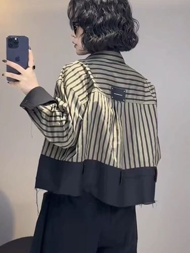 Kurtki krótkie w stylu retro K – Street Fashion Korea recenzja i cena