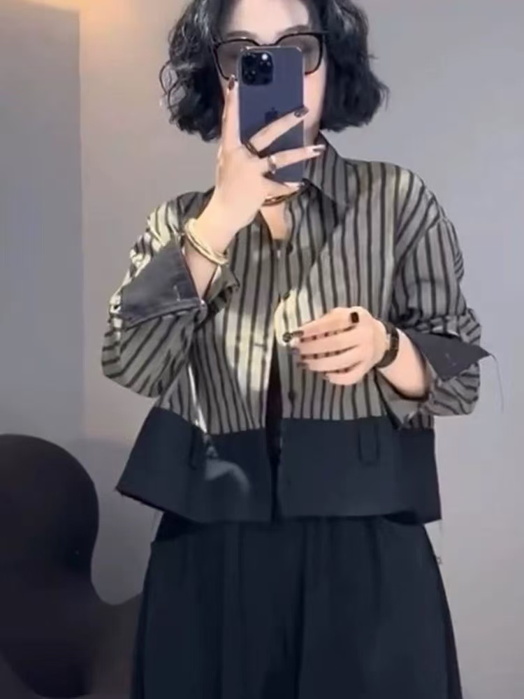 Kurtki krótkie w stylu retro K – Street Fashion Korea recenzja i cena