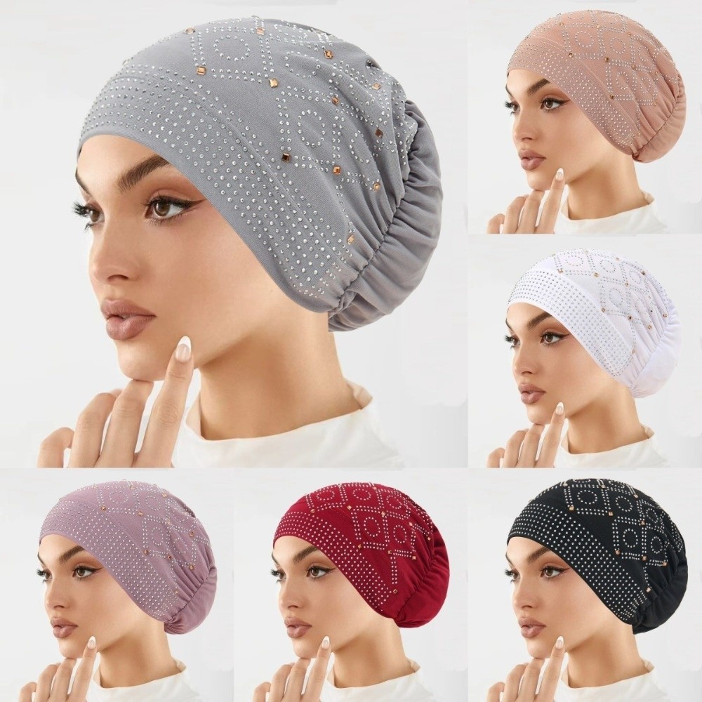 Wygodna, zdobiona diamentami d – Street Fashion Hijab recenzja i cena