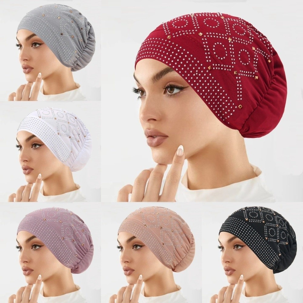 Wygodna, zdobiona diamentami d – Street Fashion Hijab recenzja i cena