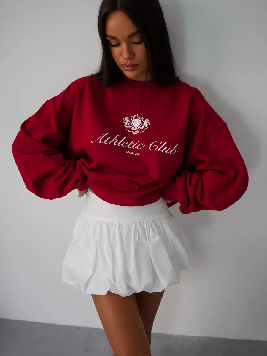 Bluza z herbem Klubu Atletyczn – Street Fashion Moscow recenzja i cena