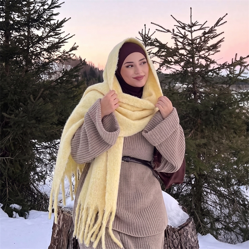 Vintage Szal z Frędzlami z Moh – Street Fashion Hijab recenzja i cena