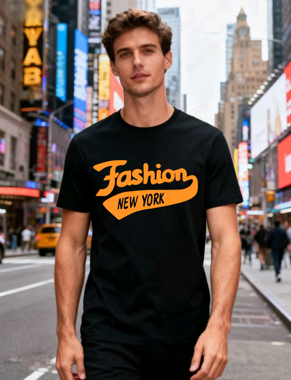 Koszulka z nadrukiem w stylu n – Street Style New York Fashion recenzja i cena