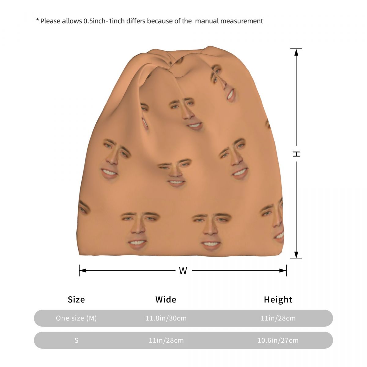 Kominiarka Nicolas Cage zakryw – Balaclava Face Mask recenzja i cena