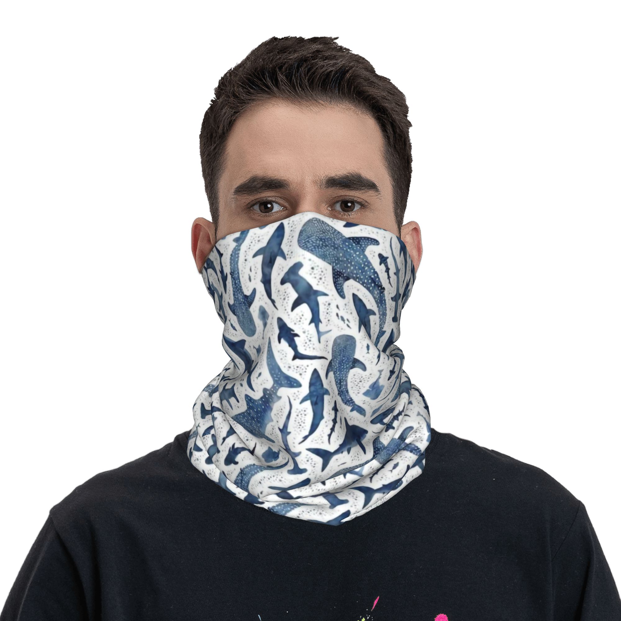 Niestandardowa Niebieska Akwar – Balaclava Face Mask recenzja i cena