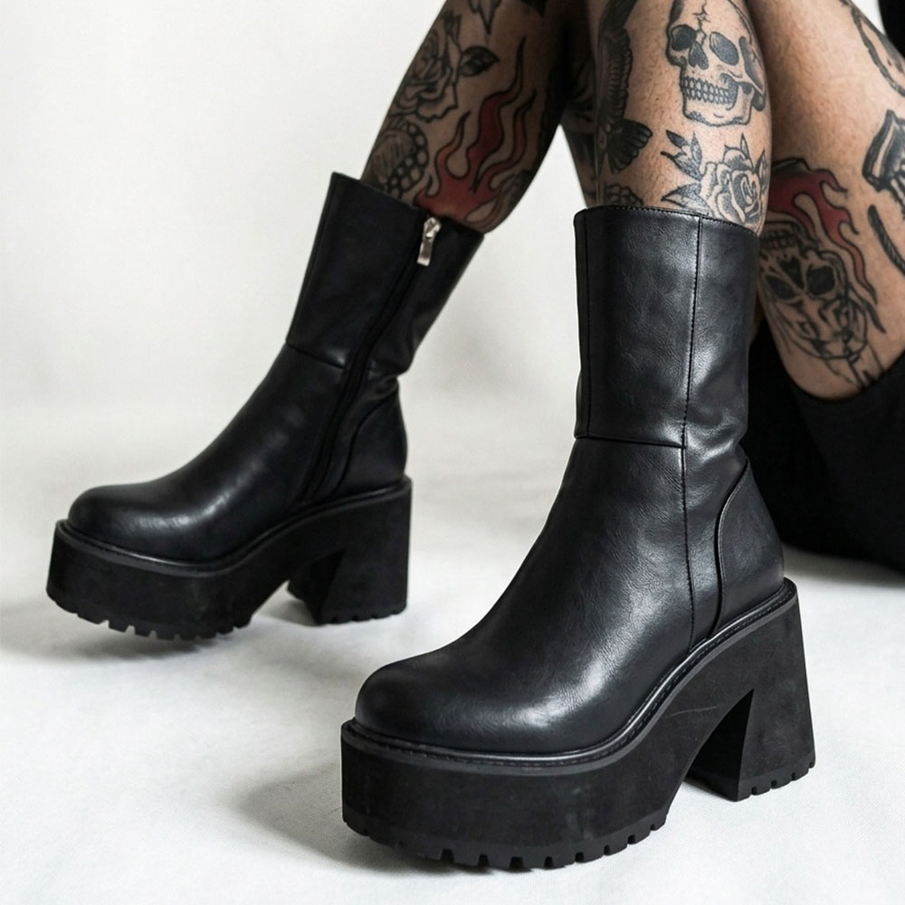 Damskie buty na platformie, bo – Street Fashion Punk recenzja i cena