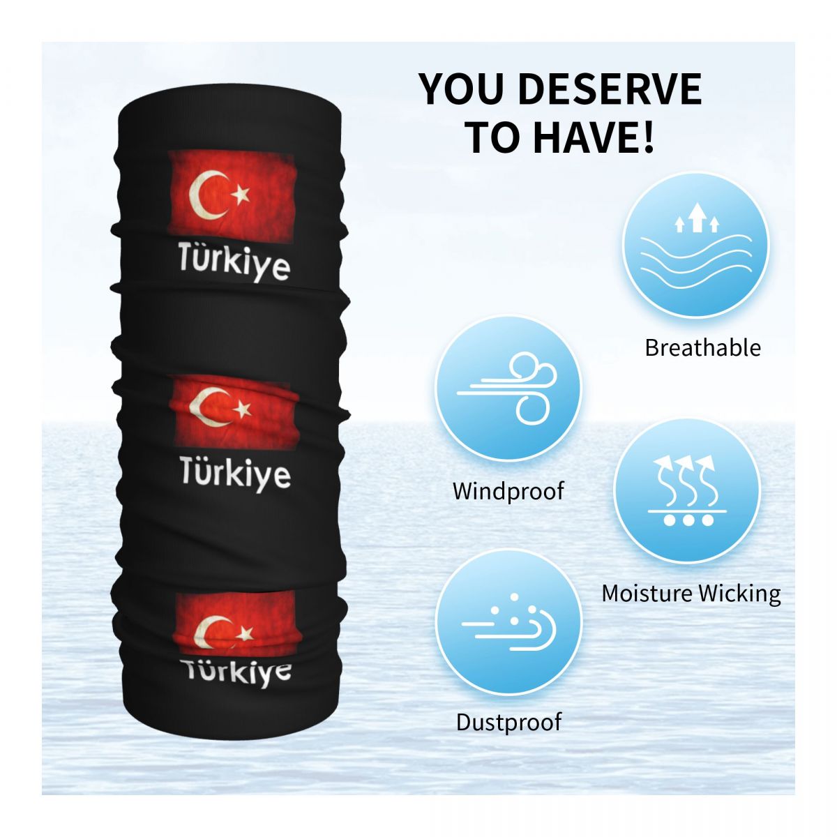 Turkiye turcja flaga prezent p – Balaclava Face Mask recenzja i cena