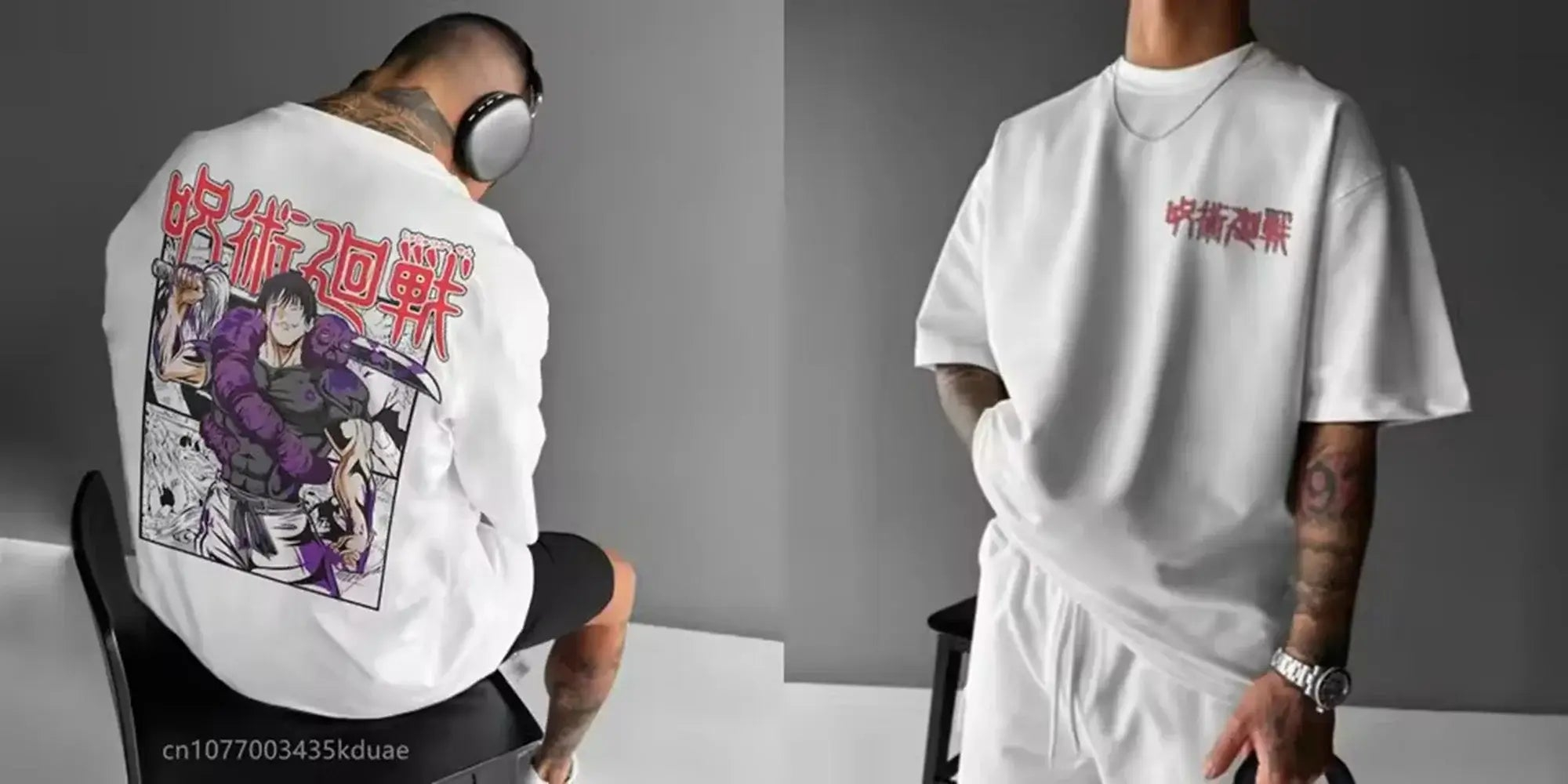 Koszulka Jujutsu Kaisen z graf – Street Fashion Of Japan recenzja i cena
