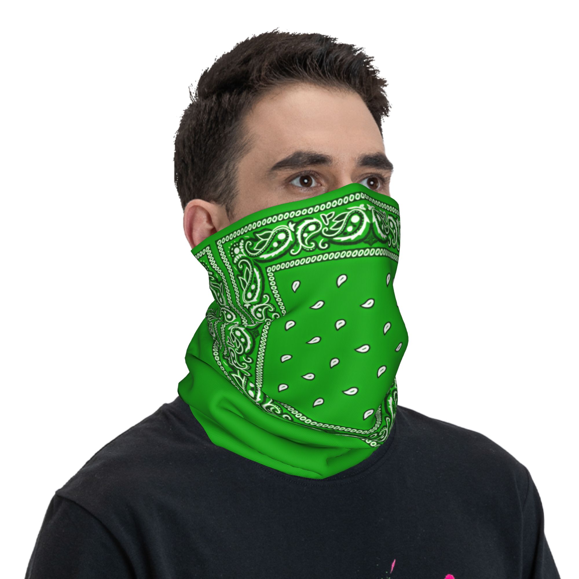 Zielona Bandana Fajna Maska Ro – Balaclava Face Mask recenzja i cena