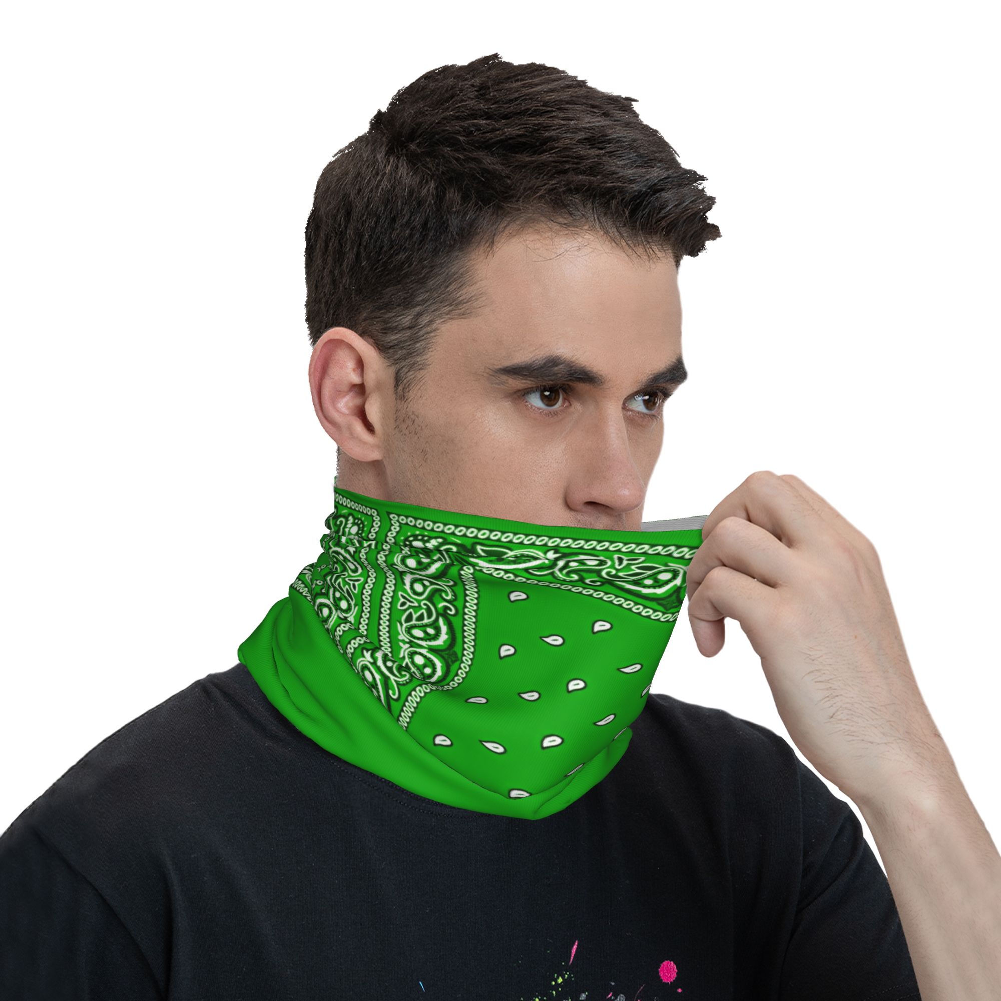 Zielona Bandana Fajna Maska Ro – Balaclava Face Mask recenzja i cena