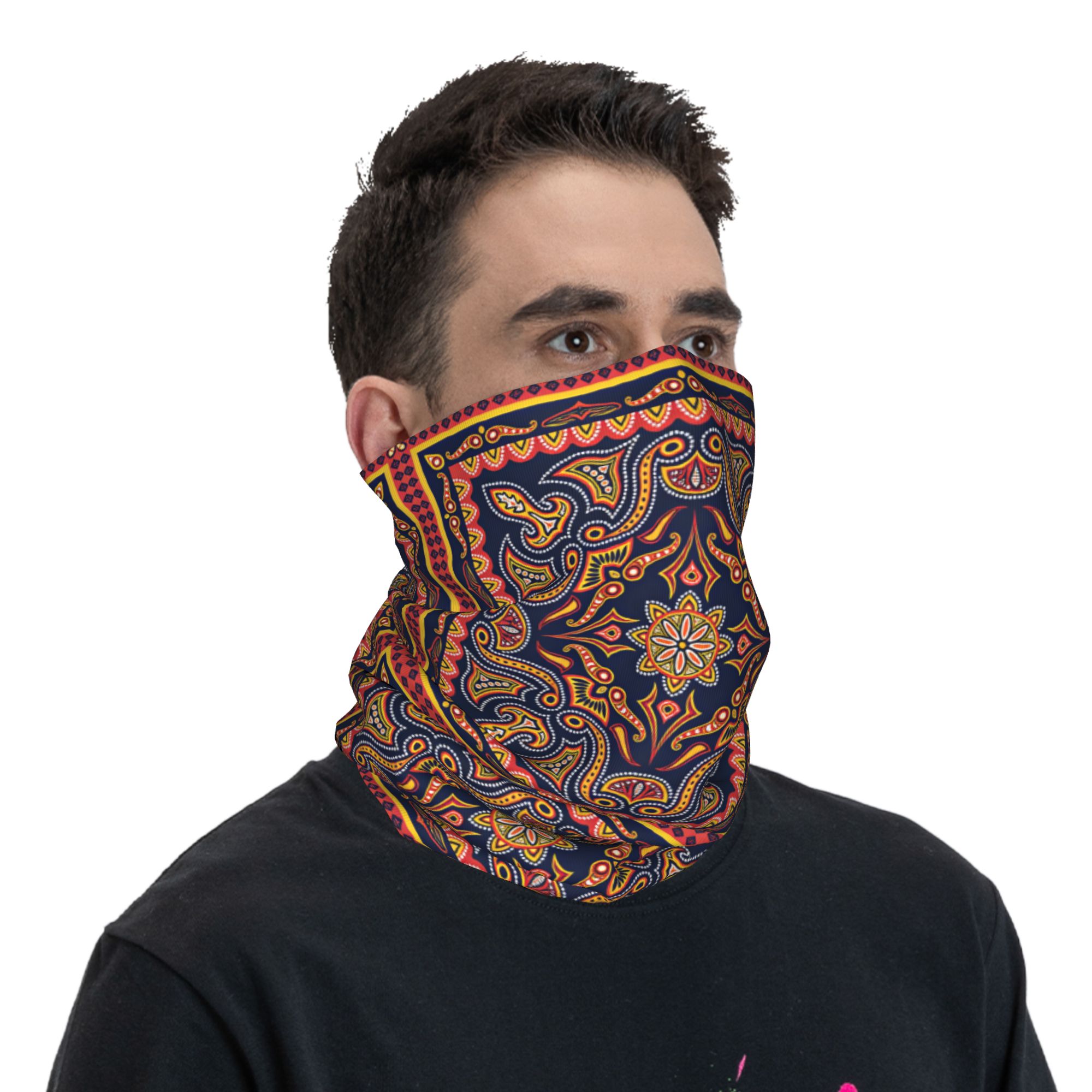 Kominiarka etniczna w kropki,  – Balaclava Face Mask recenzja i cena